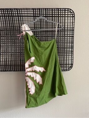 Farm Rio x Anthropologie One-Shoulder Mini Dress